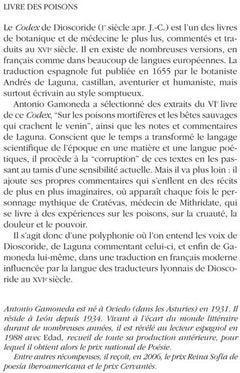 Livre des poisons