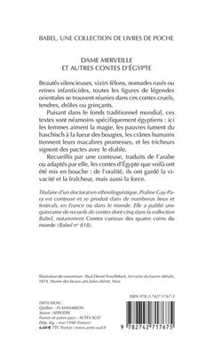 Dame merveille et autres contes d'Égypte