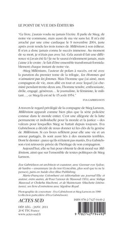 Millénium, Stieg et moi