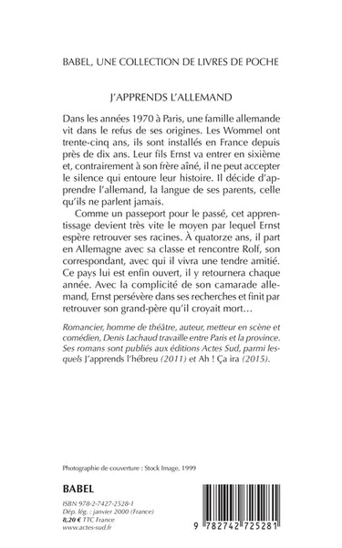 J'apprends l'allemand