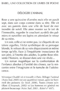 Déloger l'animal