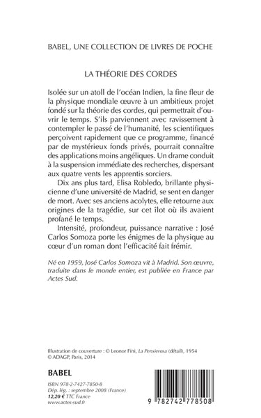 La Théorie des cordes