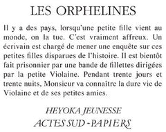 Les Orphelines