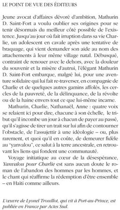 Yanvalou pour Charlie
