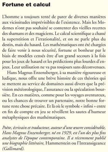 Fortune et calcul