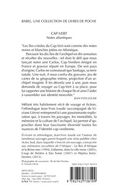 Cap-Vert, Notes atlantiques