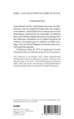L'Adolescent Tome 2