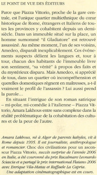 Choc des civilisations pour un ascenseur Piazza Vittorio