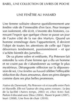 Une fenêtre au hasard