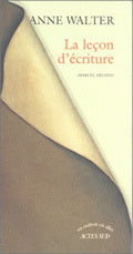 La leçon d'écriture
