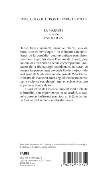 La marmite suivi de : pseudolus