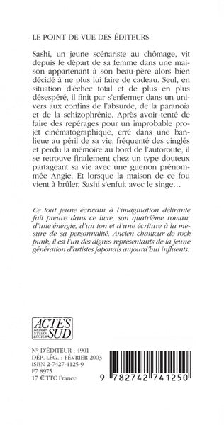 Tribulations avec mon singe