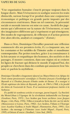 Vapeurs de sang