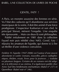 Gentil, Faty !