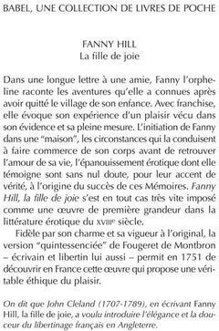 Fanny Hill