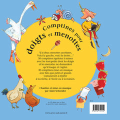 Comptines pour doigts et menottes