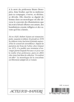 Le monologue de la concubine