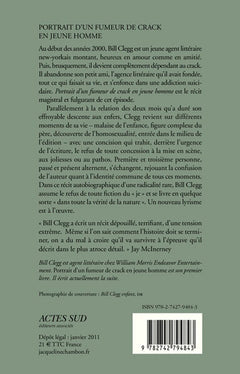 Portrait d'un fumeur de crack en jeune homme