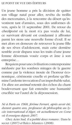 Un dieu un animal