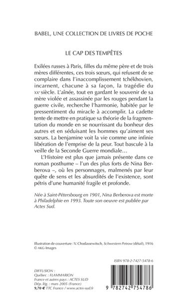 Le Cap des tempêtes