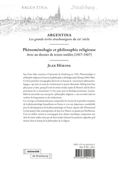 Phénoménologie et philosophie religieuse