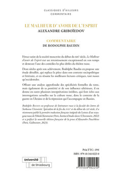 Le Malheur d'avoir de l'esprit