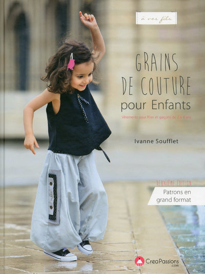 Grains de couture pour enfant, nouvelle édition - Vêtements pour filles et garçons de 2 à 8 ans
