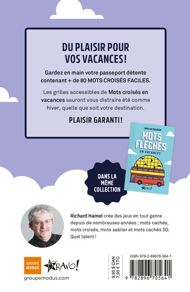 Mots croisés - En vacances