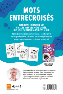 Café - Mots entrecroisés