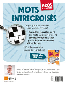Gros caractères - Mots entrecroisés
