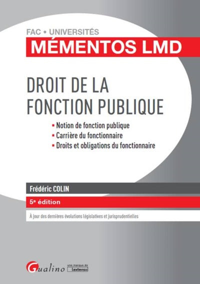 Droit de la fonction publique