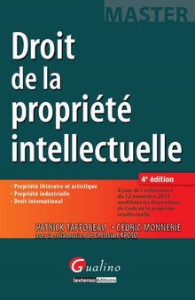 Droit de la propriété intellectuelle