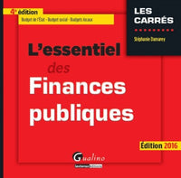 L'essentiel des finances publiques 2016