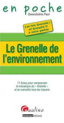 Le Grenelle de l'environnement