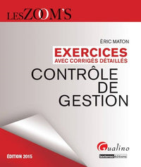 Exercices corrigés Contrôle de gestion