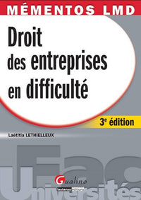 Mémentos LMD - Droit des entreprises en difficulté