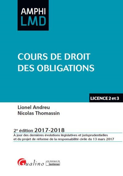 Cours de droit des obligations