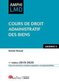 Cours de droit administratif des biens (2019-2020) (1e éd.)