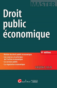 Droit public économique