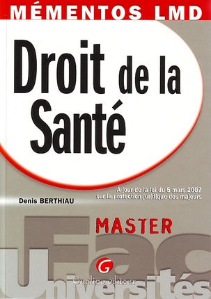 Mémentos LMD - Droit de la santé