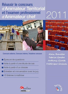 Réussir le concours d'animateur territorial et l'examen professionnel d'animateur