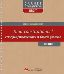 Carnet d'entraînement - Principes fondamentaux et