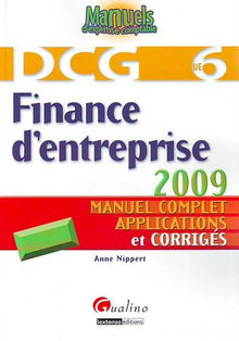 finance d'entreprise - dcg 6