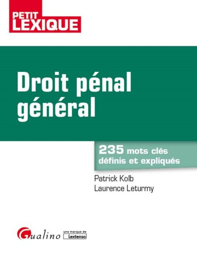 Droit pénal général