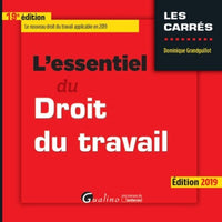 L'ESSENTIEL DU DROIT DU TRAVAIL - 19EME EDITION. 2019: UNE PRESENTATION SYNTHETIQUE, RIGOUREUSE, PRATIQUE DU DROIT DU TRAVAIL