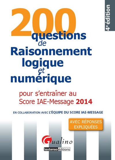 200 questions de raisonnement logique et numérique