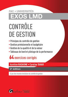 Contrôle de gestion: 64 exercices corrigés