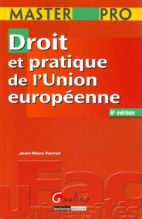 Master Pro - Droit et pratique de l'Union européenne