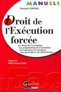 Manuel - Droit de l'exécution forcée