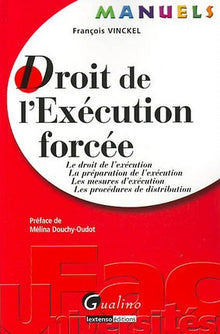 Manuel - Droit de l'exécution forcée